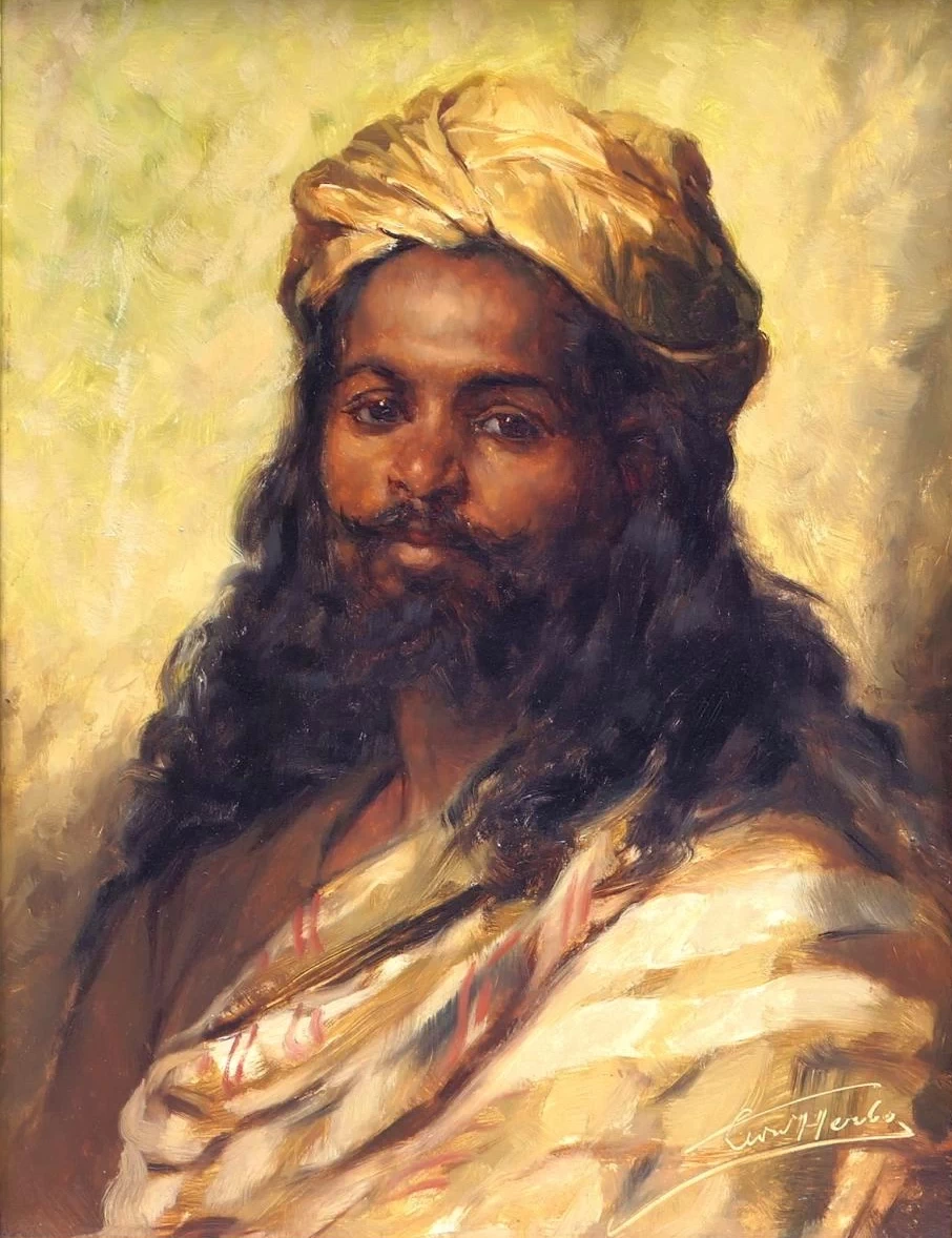 Uomo orientale con turbante - Otello